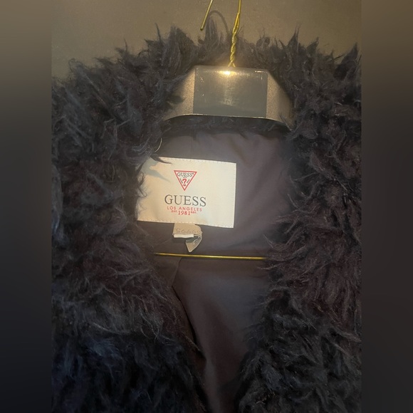 Guess fuzzy jacket - Picture 2 of 3